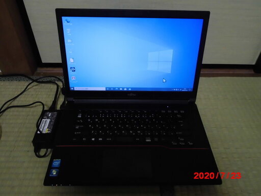 LIFEBOOK-A574/K、15型、win10、富士通、ノートPC、