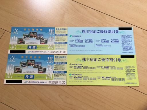 立山黒部アルペンルート チケット