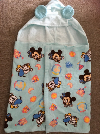 ディズニーフード付きタオル ともみなも あまの子供用品の中古あげます 譲ります ジモティーで不用品の処分