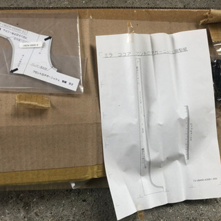 L675S ミラココア 純正オプションフロントロアガーニッシュ