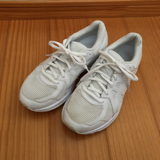 asics/アシックス スニーカー 25.0㎝ 白 中古