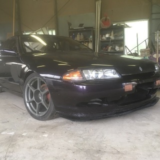 中古】車種不明 スカイライン？GT-R？ フロント・リアバンパー 小傷 