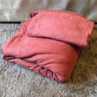 無印良品：掛け布団＋枕カバー2点セット（シングルサイズ）