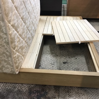 無印良品　シーリー　ダブルベッド