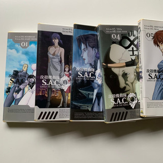 攻殻機動隊 SAC2ndGIG 1〜5 DVD