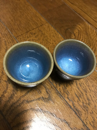 秋田 楢岡焼　お猪口　おちょこ