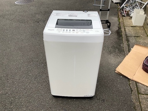 ハイセンス 2018年製 4.5kg 洗濯機