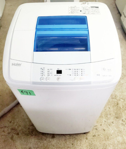 ✨高年式✨ 491番 Haier✨全自動電気洗濯機✨JW-K50H‼️