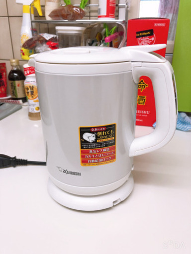 象印 電気ケトル （白）