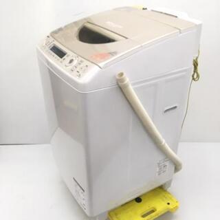 中古 近郊送料格安 東芝 9.0kg 縦型洗濯乾燥機 AW-9SV2M-N マジック