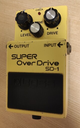 エフェクター　BOSS SD-1 SD1 JAPAN 日本【美品】