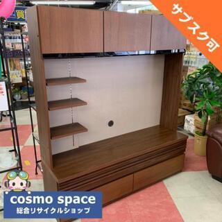 トレファク南浦和】テレビボード ダークブラウン×ブラック