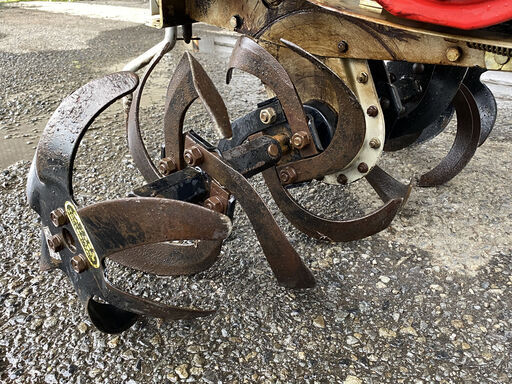 発送しません 爪程度良く かけ易い マメトラ 4.2馬力 耕運機 MC-10V 前