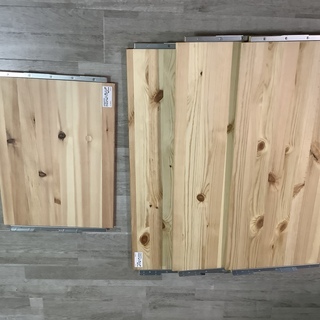 無印良品のパイン材ユニットシェルフの棚板　（木製棚　棚板のみ　計4枚）