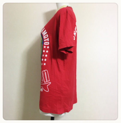 ご購入者様決定 [くまモン]Tシャツ 赤 半袖 男女兼用 キッズ140～160cm キャラクター