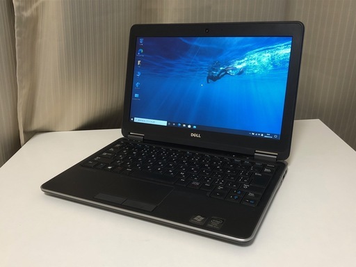 ★受け渡し者決定★【B5サイズウルトラブック・webカメラ搭載・新品バッテリ交換済み】DELL Latitude E7240 Core i5-4300U メモリ4GB SSD256GB WiFi搭載 Win10 Pro