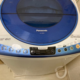 Panasonic洗濯機8kg    ⭐️5000円