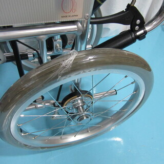 【美品】ニューライト2　介助式車椅子　ハンドル高さ調整可　ノーパンクタイヤ explain5.jpg