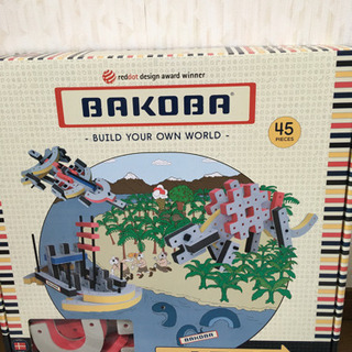 《新品未使用》知育玩具　Bakoba Building Box ...