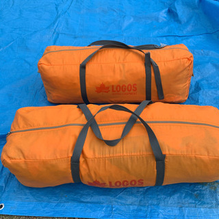 ★家族最適&早い者勝ち★美品★ロゴスLogos　２点セット★ドームテント、スクリーン