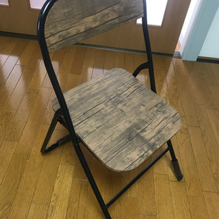 【無料】サリュ  パイプ椅子　ジャンク品