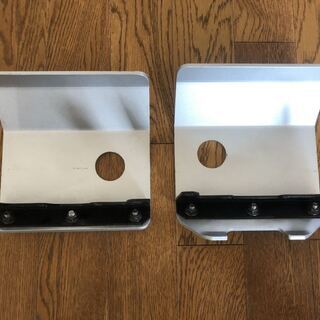 スズキジムニー JB23 アンダーガードセット 以下検索用 純正オプション デフガード デフプロテクター 札幌出品