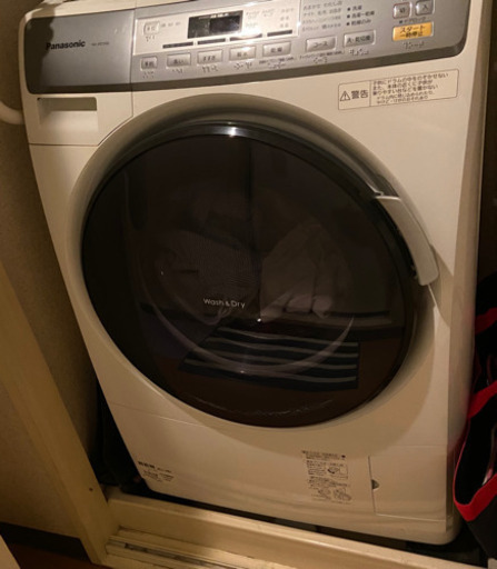 ＜中古・良品＞Panasonic ドラム式洗濯機　6kg 25200円