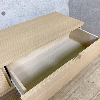 6*25 美品☆ローボード ニトリ ルフィ2 120NA ナチュラル テレビ台