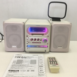 Victor ビクター CD/MD/カセット システムミニコンポ...