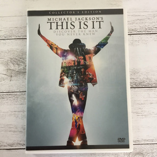 DVD this is it マイケルジャクソン 一枚組み AX379