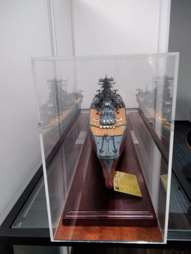 専用です！1/350戦艦大和 クリアケース 銘板付き ジャンク品
