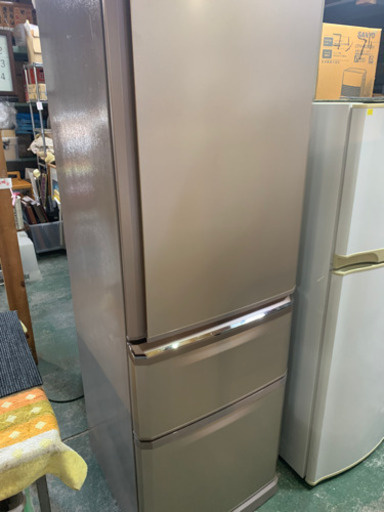 MITSUBISHI 3ドア　冷凍冷蔵庫　370L 2015年製　中古
