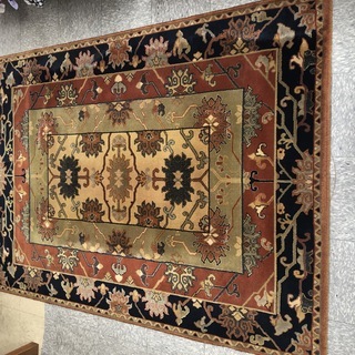 ベルギー製ラグ 約140×200cm