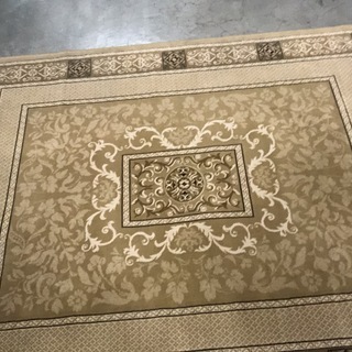エジプト製ラグ　約２００×２５０ｃｍ