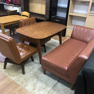 リサイクルサービス八光 田上店 配達・設置OK】コイズミ 4人掛け 