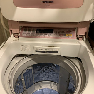 ☆8月8日まで！Panasonic パナソニック洗濯機 NA-FA80H2 ピンク