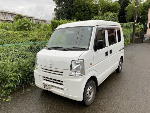 軽貨物登録代行OK!車検2年分コミコミ!マツダスクラムバン!早い者