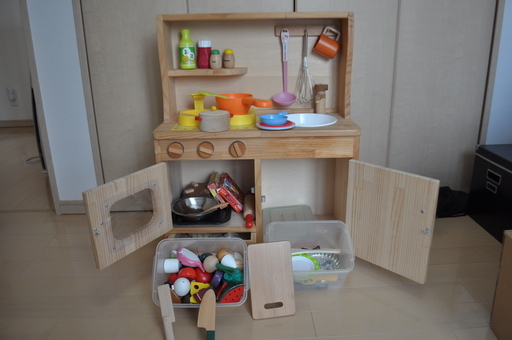 ままごとキッチンセット 断捨離とと 和泉のおもちゃ ままごと の中古あげます 譲ります ジモティーで不用品の処分