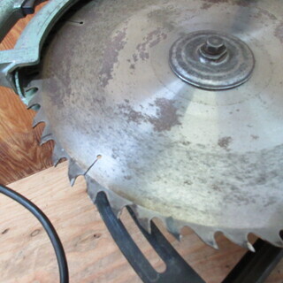 日立 ブレード付 丸のこ C15B 動作確認済み HITACHI 丸ノコ 382mm まるのこ 木工 定格 100V 電動工具 DIY 中古品 宮城 MAX