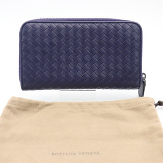 BOTTEGA ショップ VENETA/イントレチャート ラウンドファスナー  