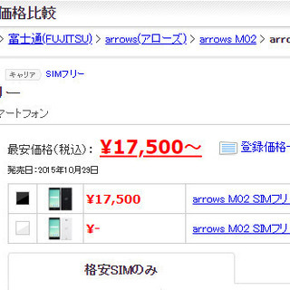 【新品】1.7万→1万円 arrows RM02  SIMフリー ホワイト