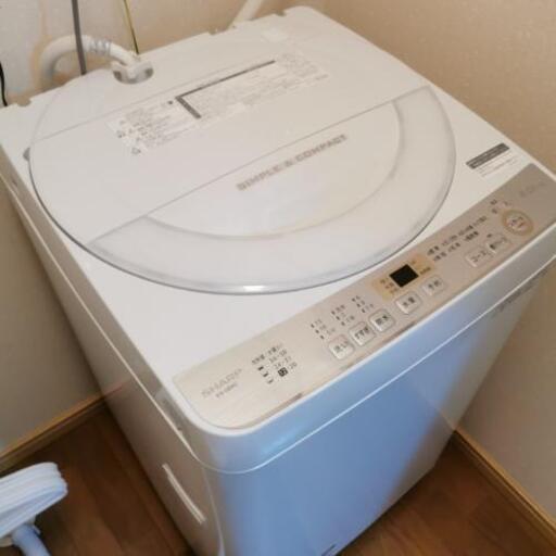 SHARP洗濯機 2019年製 新古品 ES-GE6C