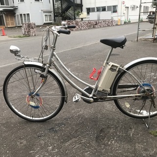 電動アシスト自転車 札幌発　再値下げいたします。ヤマハパッソ　電動アシスト自転車　中古品