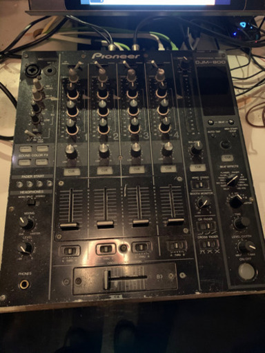 djm 800 mk2 ノブ溶け