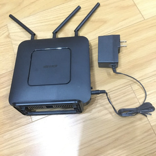 BUFFALO無線LANルーター　混雑に強いWi-Fi(取引中)