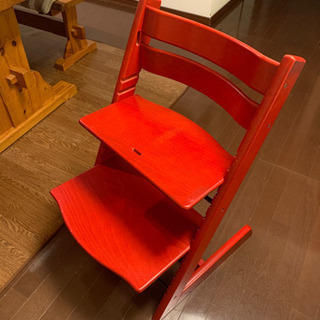 STOKKE トリップトラップチェア　レッド