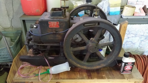 あかつき　発動機　希少シングルタペット!!