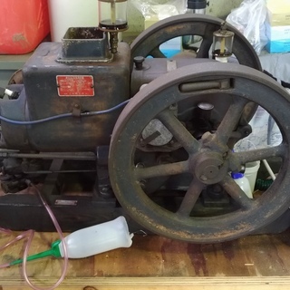 あかつき 発動機 希少シングルタペット!!
