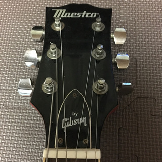 Maestro by Gibson レスポール ブラック 管AT Gibson by 【整備済み】Maestro レスポールタイプ レスポール Unburst ギター