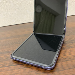 超美品　galaxy z flip パープル